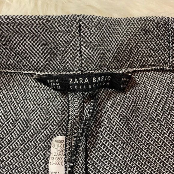 Zara A-line Grey Skirt sz Medium - Picture 5 of 7